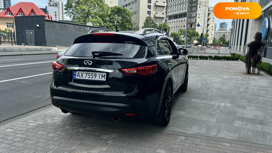 Infiniti QX70, 2013, Бензин, 3.7 л., 92 тыс. км, Внедорожник / Кроссовер, Чорный, Киев Cars-Pr-63600 фото