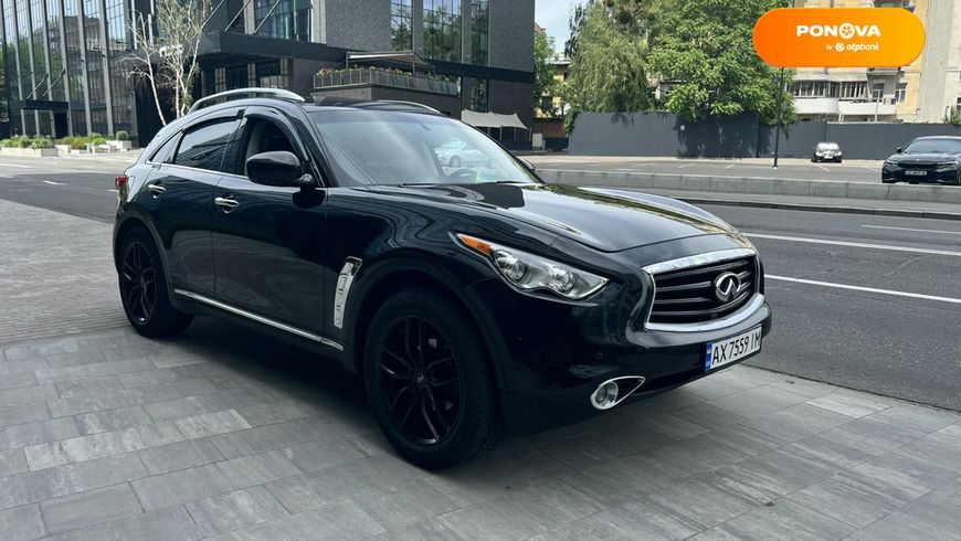 Infiniti QX70, 2013, Бензин, 3.7 л., 92 тыс. км, Внедорожник / Кроссовер, Чорный, Киев Cars-Pr-63600 фото