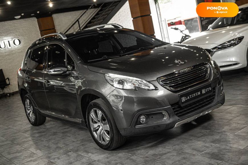 Peugeot 2008, 2015, Дизель, 1.6 л., 66 тис. км, Позашляховик / Кросовер, Сірий, Одеса 49854 фото