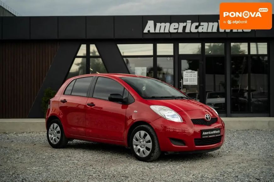 Toyota Yaris, 2011 р., Бензин, 168 тис. км, Хетчбек, Червоний, Чернівці AT-10399928 фото