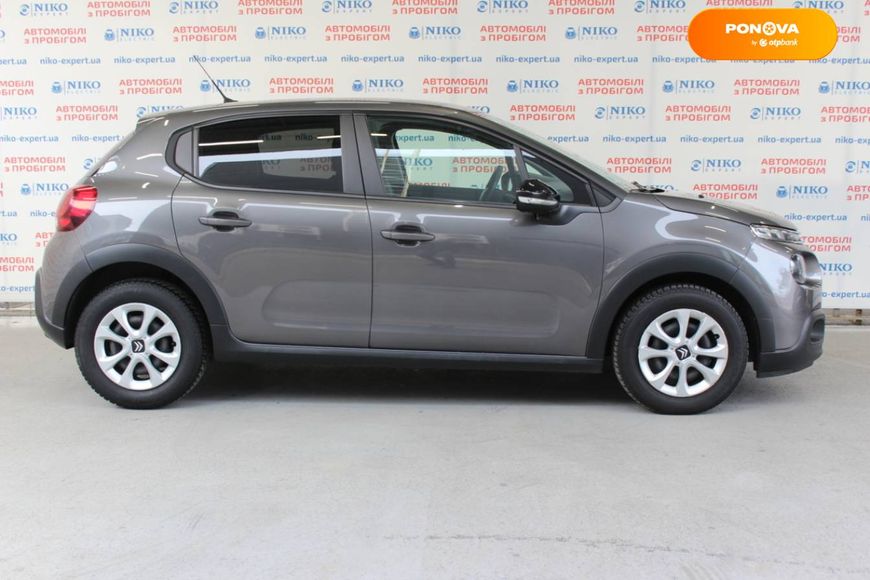 Citroen C3, 2018, Газ пропан-бутан / Бензин, 1.2 л., 182 тис. км, Хетчбек, Сірий, Київ 23014 фото