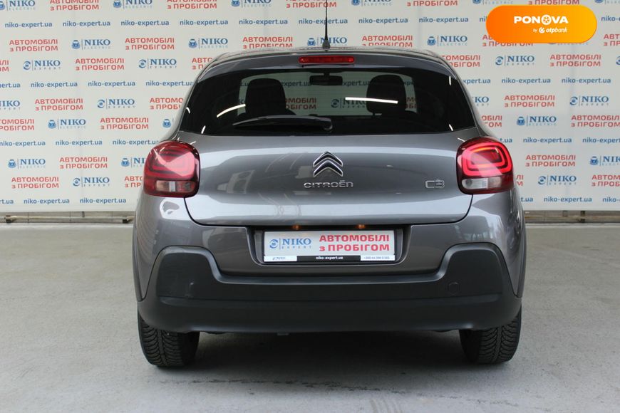 Citroen C3, 2018, Газ пропан-бутан / Бензин, 1.2 л., 182 тис. км, Хетчбек, Сірий, Київ 23014 фото