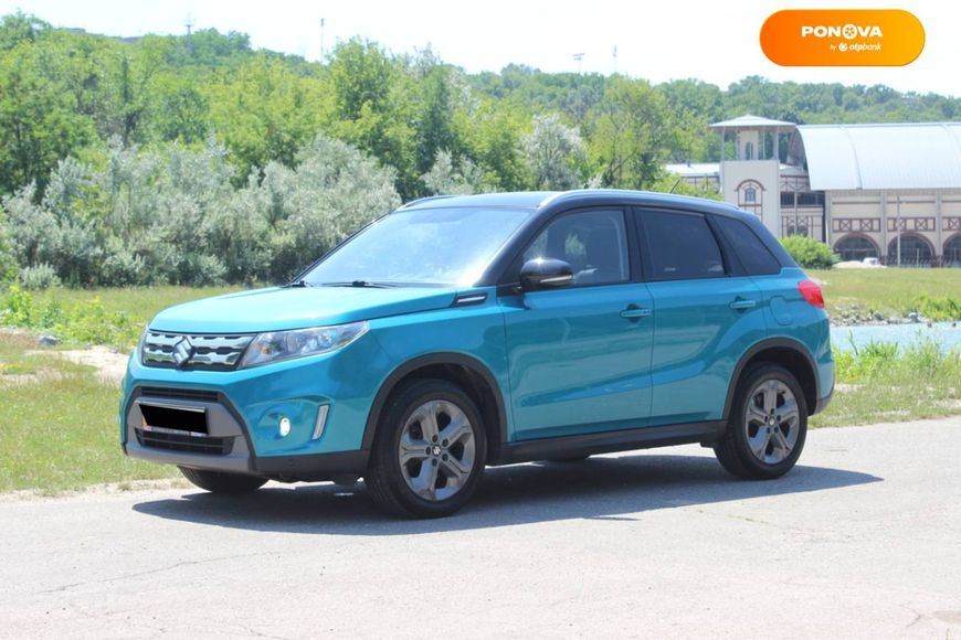 Suzuki Vitara, 2016, Газ пропан-бутан / Бензин, 1.59 л., 110 тис. км, Позашляховик / Кросовер, Зелений, Дніпро (Дніпропетровськ) 99882 фото