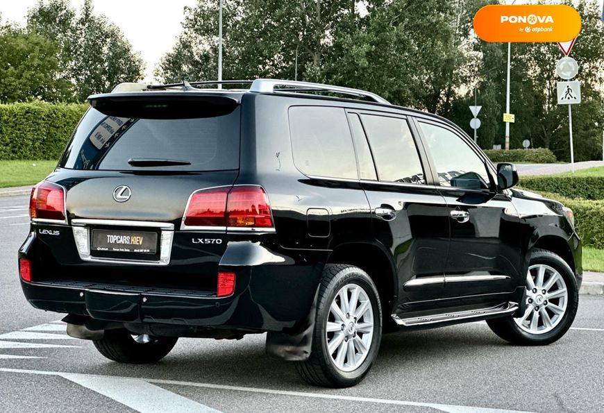 Lexus LX, 2008, Газ пропан-бутан / Бензин, 5.66 л., 139 тис. км, Позашляховик / Кросовер, Чорний, Київ 109803 фото