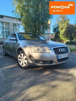 Audi A6, 2005 р., Дизель, 407 тис. км, Седан, Сірий, Коростень AT-10404018 фото