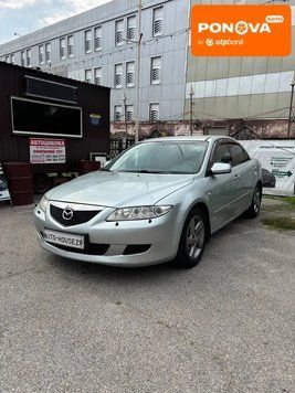 Mazda 6, 2004 р., Бензин, 316 тис. км, Седан, Сірий, Запоріжжя AT-10425094 фото