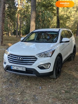 Hyundai Grand Santa Fe, 2014, Бензин, 3.34 л., 124 тис. км, Позашляховик / Кросовер, Білий, Київ Cars-Pr-246834 фото