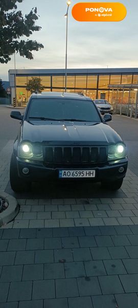 Jeep Grand Cherokee, 2006, Бензин, 5.7 л., 190 тис. км, Позашляховик / Кросовер, Чорний, Тячів Cars-Pr-66615 фото