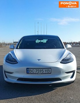 Tesla Model 3, 2019, Електро, 66 тис. км, Седан, Білий, Львів Cars-Pr-277677 фото