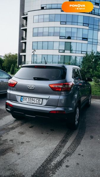 Hyundai Creta, 2018, Бензин, 1.59 л., 107 тыс. км, Внедорожник / Кроссовер, Серый, Хмельницкий Cars-Pr-136196 фото