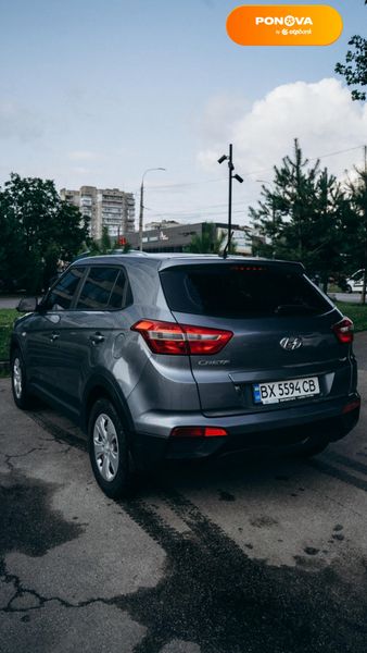 Hyundai Creta, 2018, Бензин, 1.59 л., 107 тыс. км, Внедорожник / Кроссовер, Серый, Хмельницкий Cars-Pr-136196 фото