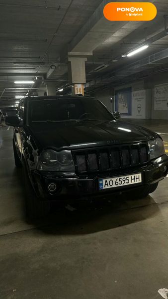 Jeep Grand Cherokee, 2006, Бензин, 5.7 л., 190 тис. км, Позашляховик / Кросовер, Чорний, Тячів Cars-Pr-66615 фото