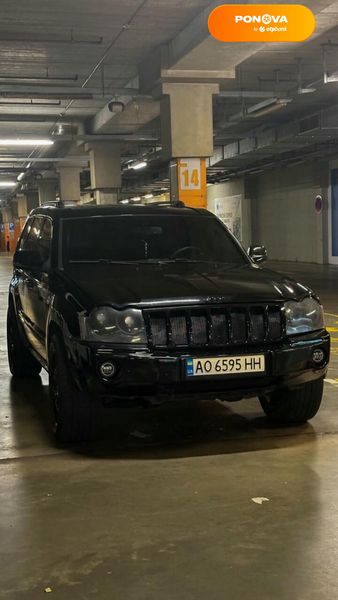 Jeep Grand Cherokee, 2006, Бензин, 5.7 л., 190 тис. км, Позашляховик / Кросовер, Чорний, Тячів Cars-Pr-66615 фото