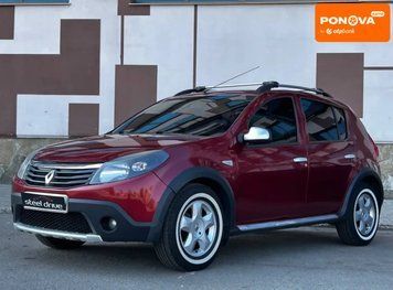 Renault Sandero, 2011 г., Газ пропан-бутан / Бензин, 295 тыс. км, Внедорожник / Кроссовер, Красный, Николаев AT-10416333 фото