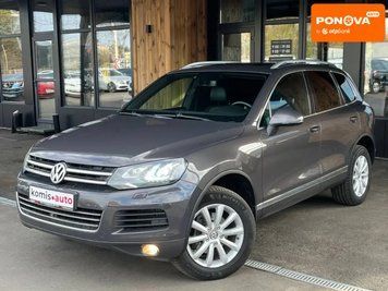 Volkswagen Touareg, 2012 р., Дизель, 222 тис. км, Позашляховик / Кросовер, Коричневий, Вінниця AT-10415696 фото