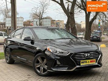 Hyundai Sonata, 2017 г., Бензин, 159 тыс. км, Седан, Чорный, Николаев AT-10415876 фото