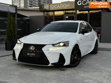 Lexus IS, 2017, Бензин, 3.46 л., 73 тис. км, Седан, Білий, Київ 281006 фото