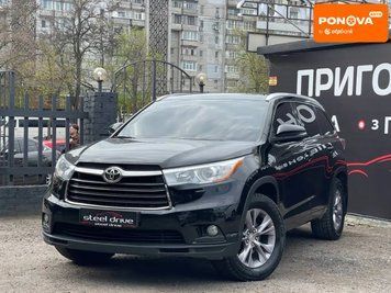 Toyota Highlander, 2014 р., Газ пропан-бутан / Бензин, 169 тис. км, Позашляховик / Кросовер, Чорний, Миколаїв AT-10415038 фото