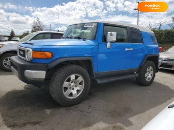 Toyota FJ Cruiser, 2007, Бензин, 4 л., 143 тис. км, Позашляховик / Кросовер, Синій, Мукачево Cars-EU-US-KR-103653 фото