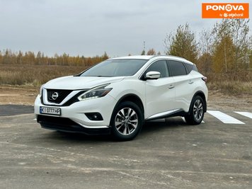 Nissan Murano, 2018, Газ пропан-бутан / Бензин, 3.5 л., 131 тис. км, Позашляховик / Кросовер, Білий, Київ Cars-Pr-267267 фото