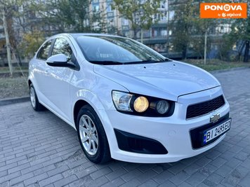 Chevrolet Aveo, 2014, Бензин, 1.4 л., 81 тис. км, Седан, Білий, Кривий Ріг Cars-Pr-275290 фото