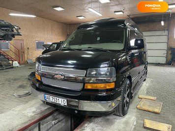 Chevrolet Express, 2012, Бензин, 5.3 л., 117 тис. км, Мінівен, Чорний, Дніпро (Дніпропетровськ) Cars-Pr-210990 фото