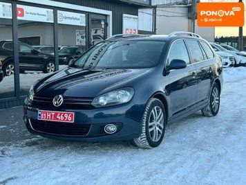 Volkswagen Golf, 2010 р., Бензин, 190 тис. км, Універсал, Чорний, Житомир AT-10414536 фото
