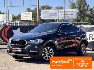 BMW X6, 2015 р., Дизель, 166 тис. км, Позашляховик / Кросовер, Чорний, Київ AT-10430521 фото