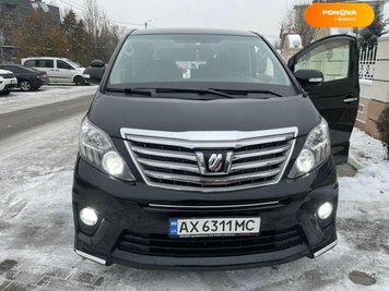 Toyota Alphard, 2012, Газ пропан-бутан / Бензин, 2.4 л., 117 тис. км, Мінівен, Чорний, Київ Cars-Pr-163826 фото