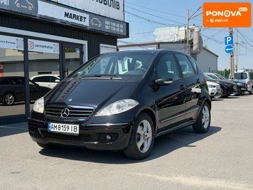 Mercedes-Benz A-Class, 2008 г., Бензин, 271 тыс. км, Хетчбек, Чорный, Житомир AT-10420650 фото