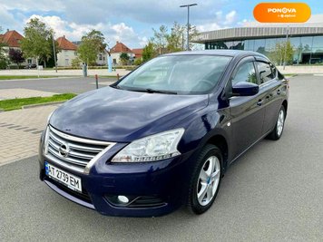 Nissan Sentra, 2015, Бензин, 1.6 л., 156 тис. км, Седан, Синій, Хмельницький Cars-Pr-245992 фото