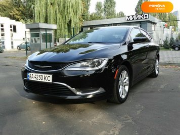 Chrysler 200, 2016, Бензин, 2.36 л., 152 тис. км, Седан, Чорний, Київ Cars-Pr-245233 фото