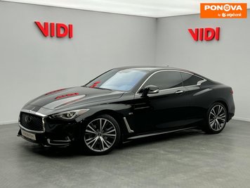 Infiniti Q60, 2019, Бензин, 3 л., 95 тис. км, Купе, Чорний, Київ 257837 фото