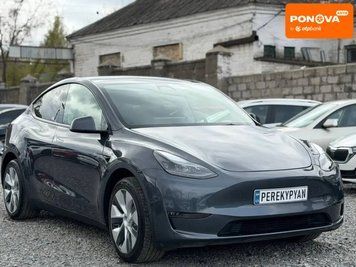 Tesla Model Y, 2023 р., Електро, 35 тис. км, Позашляховик / Кросовер, Сірий, Дніпро (Дніпропетровськ) AT-10415339 фото