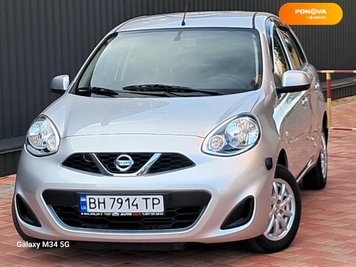 Nissan March, 2016, Бензин, 67 тис. км, Хетчбек, Сірий, Одеса Cars-Pr-230808 фото