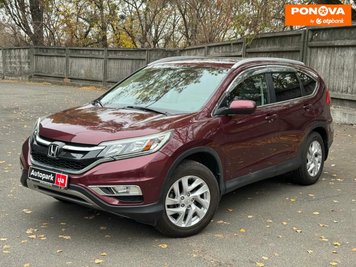 Honda CR-V, 2016, Бензин, 2.4 л., 91 тис. км, Позашляховик / Кросовер, Червоний, Київ 279054 фото