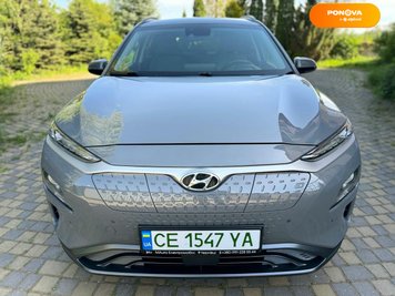 Hyundai Kona, 2019, Електро, 123 тис. км, Позашляховик / Кросовер, Сірий, Чернівці Cars-Pr-248280 фото