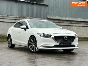 Mazda 6, 2018, Бензин, 2.49 л., 80 тис. км, Седан, Білий, Київ 280877 фото