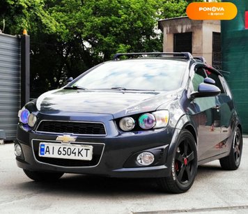 Chevrolet Sonic, 2015, Бензин, 1.8 л., 220 тис. км, Хетчбек, Сірий, Вишневе Cars-Pr-163087 фото