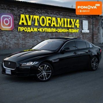 Jaguar XE, 2016 г., Бензин, 225 тыс. км, Седан, Чорный, Днепр (Днепропетровск) AT-10423455 фото