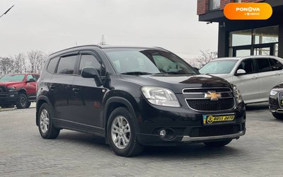 Chevrolet Orlando, 2012, Бензин, 1.8 л., 151 тис. км, Мінівен, Чорний, Чернівці 5104 фото