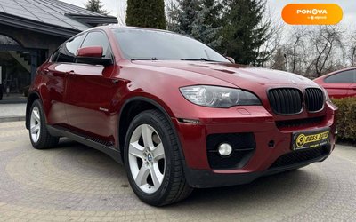 BMW X6, 2008, Бензин, 2.98 л., 253 тыс. км, Внедорожник / Кроссовер, Красный, Львов 22583 фото