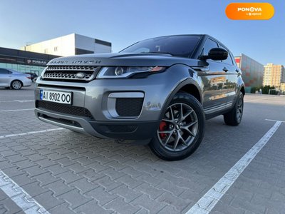 Land Rover Range Rover Evoque, 2017, Бензин, 2 л., 70 тыс. км, Внедорожник / Кроссовер, Серый, Киев Cars-Pr-60248 фото
