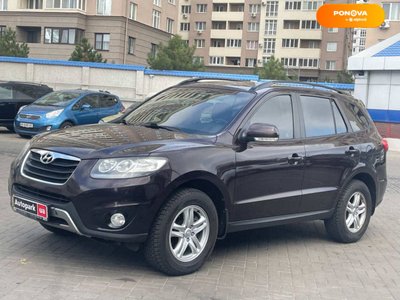 Hyundai Santa FE, 2011, Дизель, 2.2 л., 282 тыс. км, Внедорожник / Кроссовер, Красный, Одесса 27447 фото