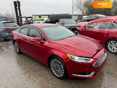 Ford Fusion, 2018, Бензин, 2 л., 170 тыс. км, Седан, Красный, Луцк 39658 фото
