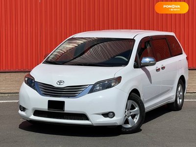 Toyota Sienna, 2012, Газ пропан-бутан / Бензин, 2.67 л., 245 тис. км, Мінівен, Білий, Одеса 9310 фото