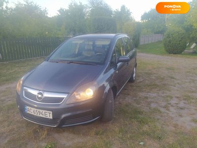 Opel Zafira, 2007, Дизель, 1.91 л., 238 тыс. км, Минивен, Серый, Червоноград Cars-Pr-67489 фото