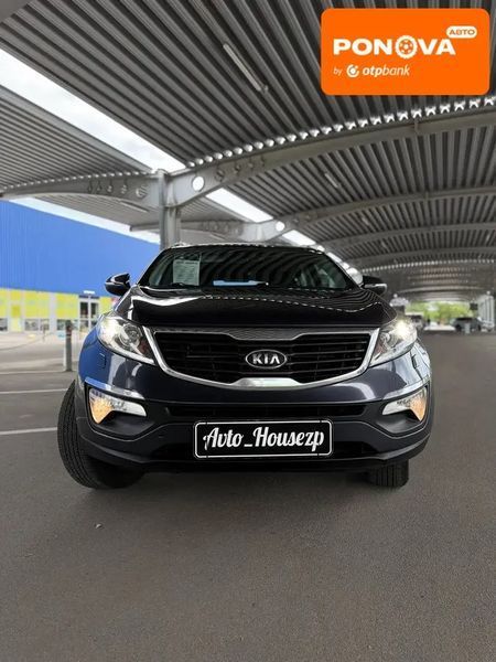 Kia Sportage, 2010 р., Газ пропан-бутан / Бензин, 213 тис. км, Позашляховик / Кросовер, Сірий, Запоріжжя AT-10419123 фото