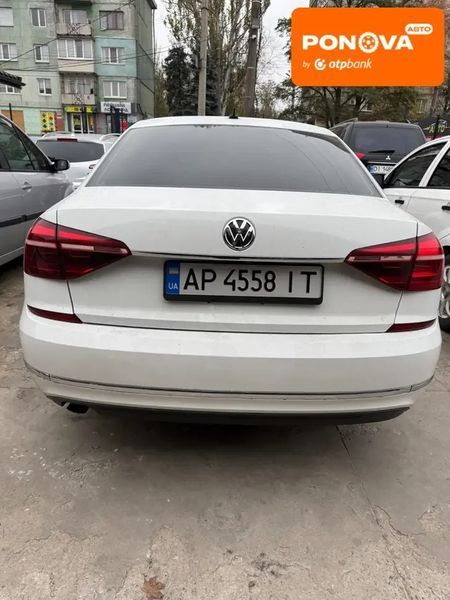 Volkswagen Passat, 2017 г., Бензин, 124 тыс. км, Седан, Белый, Запорожье AT-10405290 фото