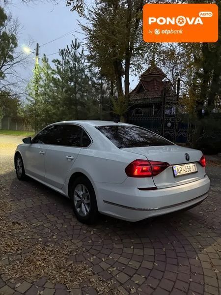 Volkswagen Passat, 2017 г., Бензин, 124 тыс. км, Седан, Белый, Запорожье AT-10405290 фото